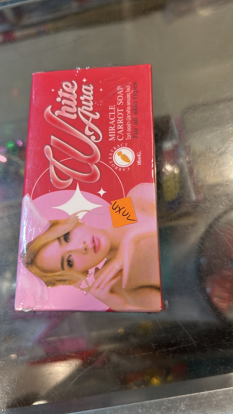 White Aura Miracle Carrot Soap