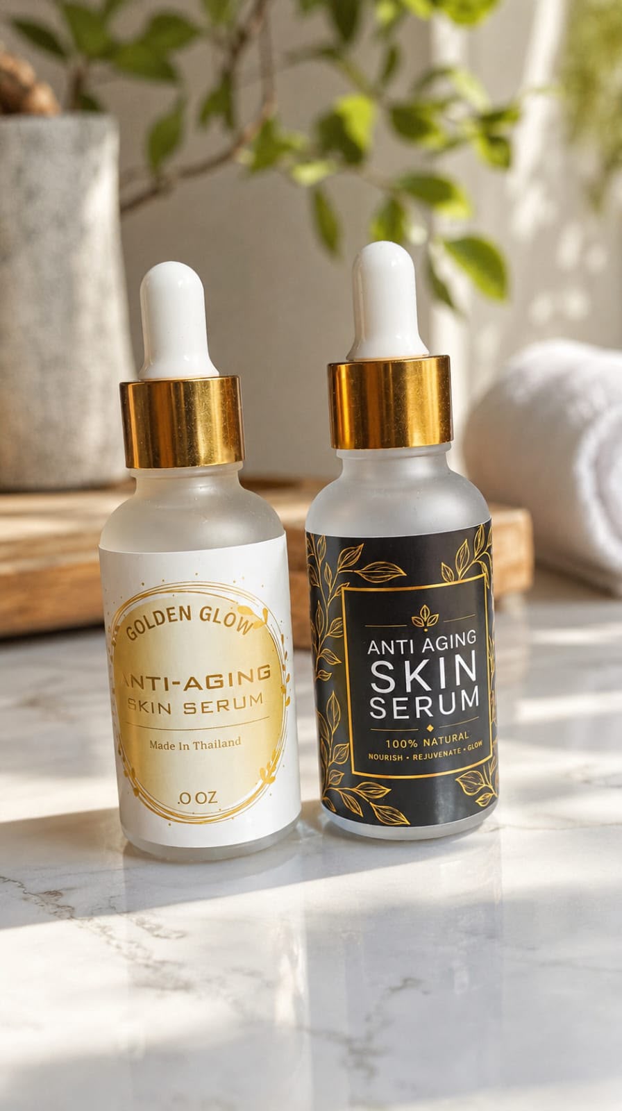 Golden Glow Anti-Aging Skin Serum